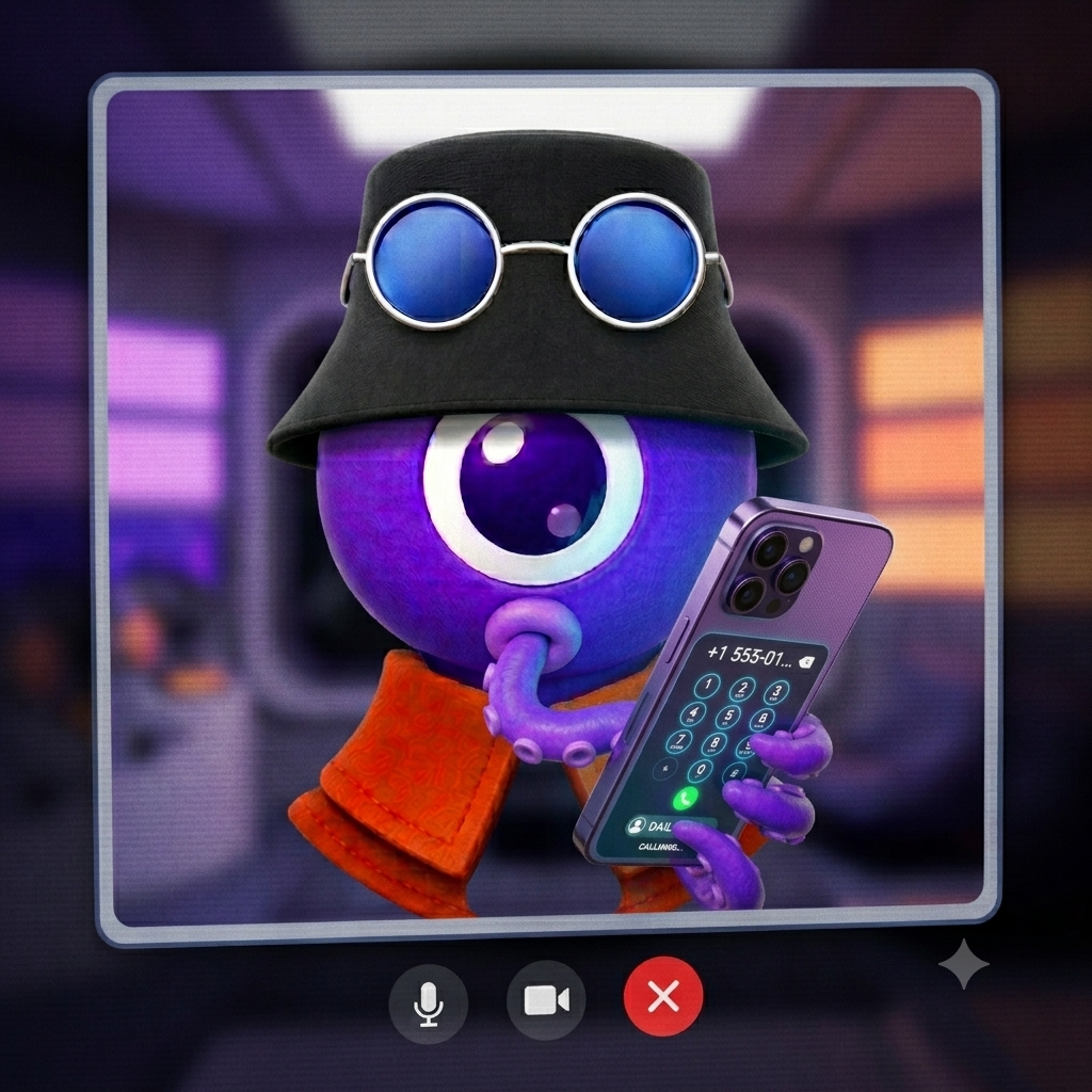 video chat app interface